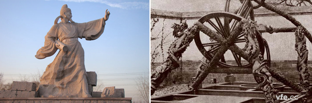 郭守敬丈量仪器