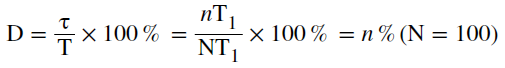 占空比盘算变换公式