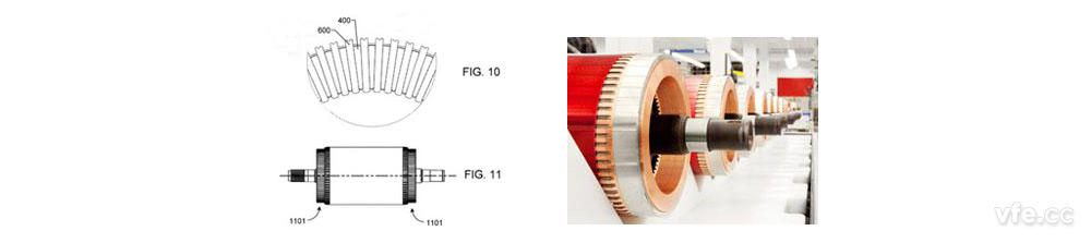  特斯拉异步电机转子专利手艺