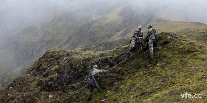 云南武警边防战士