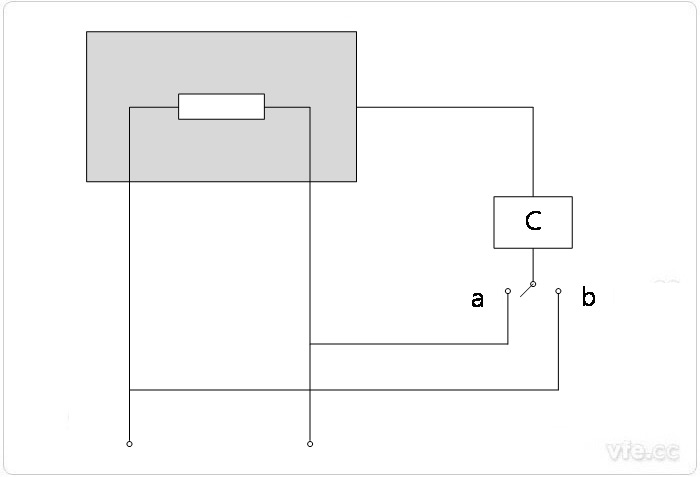 单相电机在事情温度下接触电流的丈量电路图