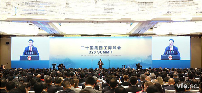 2016 年G20峰会在杭州举行，习近平主席主持开幕式
