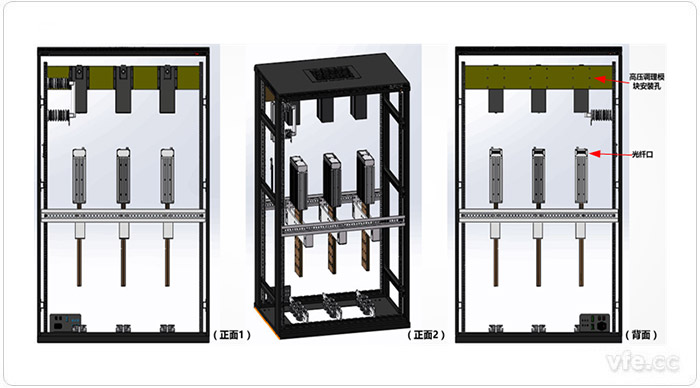 装置完毕的丈量柜整体例图
