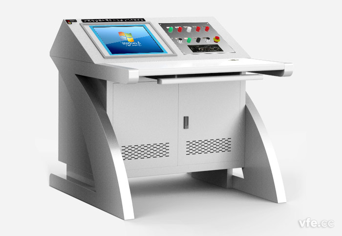 间隙传感器动态测试台及静态测试装备操作台组合效果图