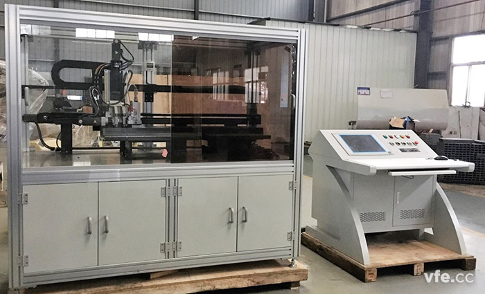 间隙传感器动态测试台及静态测试装备操作台组合实物图