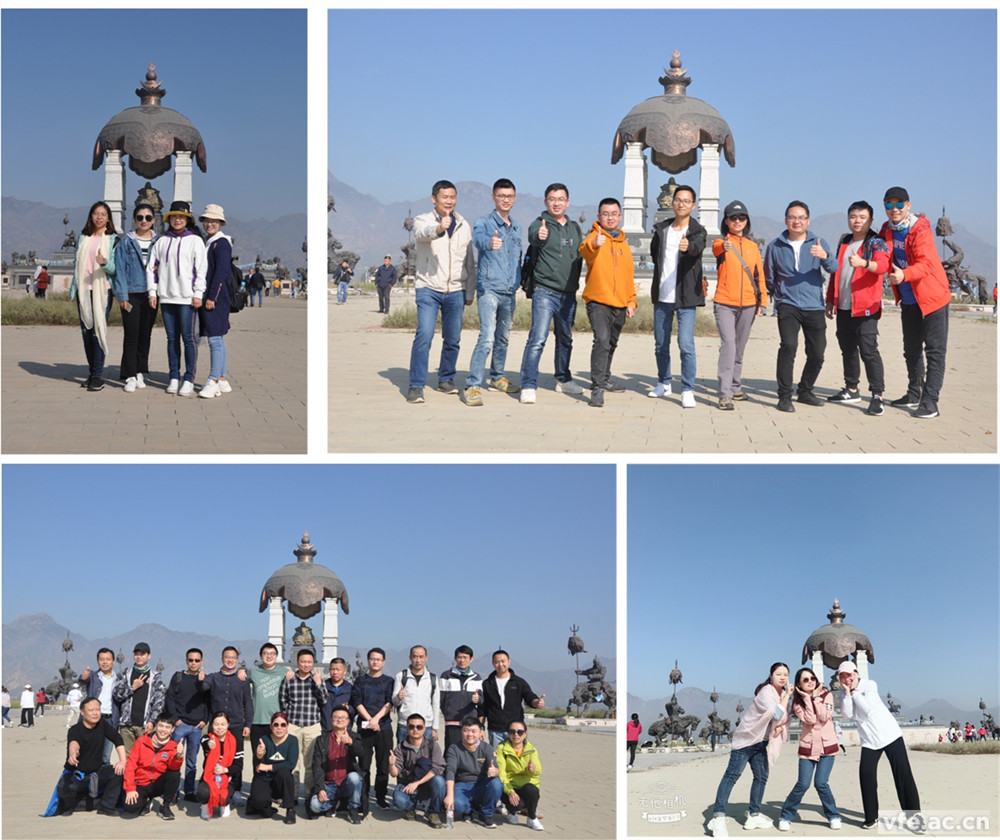 维多利亚老品牌vic电气员工合照