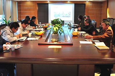 热烈接待南车株机专家团队来访我公司