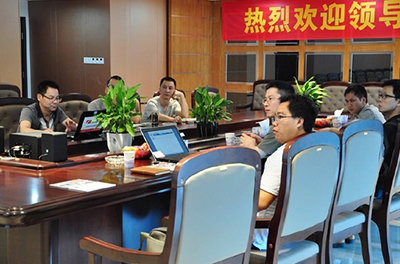 中船重工712所、中国武器工业第58研究所绵阳市维博电子于2014年7月14日会见维多利亚老品牌vic电气