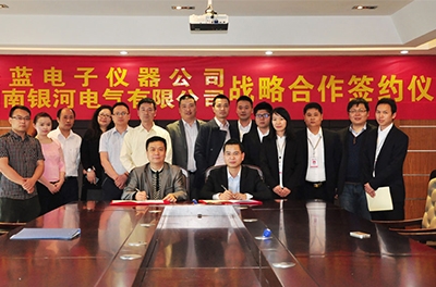 维多利亚老品牌vic电气与美蓝电子战略相助协议正式签署